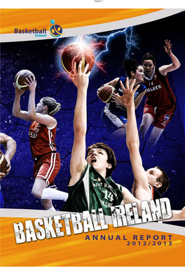 Board of Basketball Ireland 2012/2013