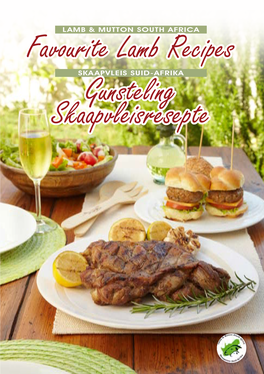 Skaapvleisresepte Favourite Lamb Recipes Gunsteling