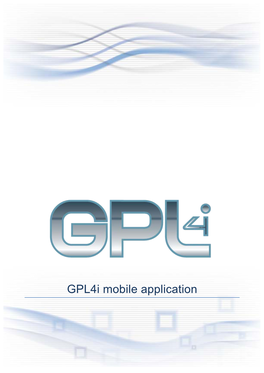 Gpl4i Mobile Application