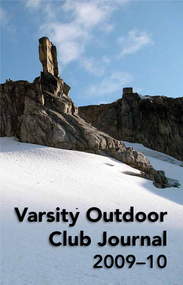 Varsity Outdoor Club Journal 2009–10 Varsity Outdoor