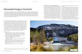 Renewable Energy in the North Ket in 2010-2013