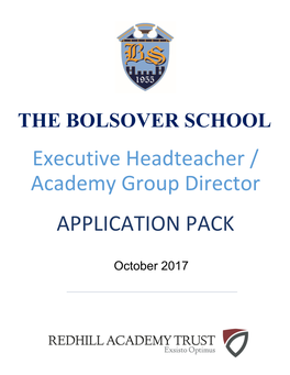 Executive Headteacher / Academy Group Director APPLICATION PACK