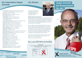 Ich Unterstütze Jürgen Schmidt: Zur Person