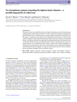 No Circumbinary Planets Transiting the Tightest Kepler Binaries – a Possible ﬁngerprint of a Third Star