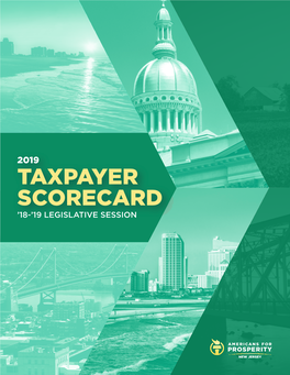 Taxpayer Scorecard ’18-’19 Legislative Session