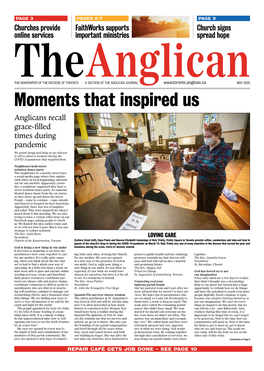 Read the May Issue of the Anglican