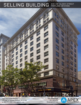 Selling Building Portland, Or 97205
