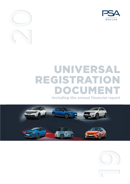 2019 Universal Registration Document M Por a Global Presence