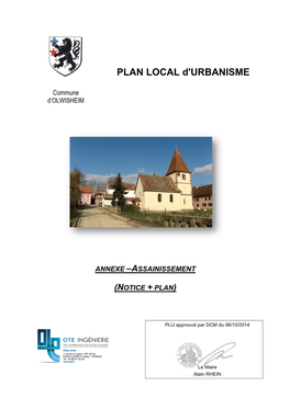 PLAN LOCAL D'urbanisme