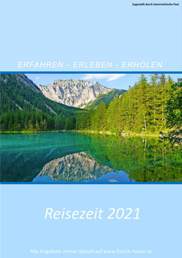 Reisezeit 2021