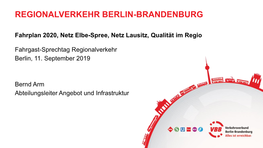 Regionalverkehr Berlin-Brandenburg