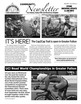 UCI Road World Championships in Greater Fulton