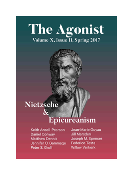 Thinking with Epicurus Keith Ansell-Pearson 41