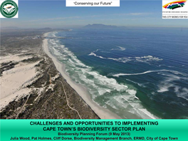 The City of Cape Town's Role in Creating a Better Life For