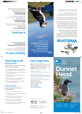 Dunnet Head Map and Trail Guide