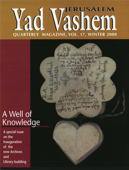 Yad Vashem Magazine