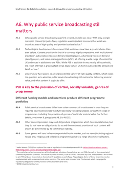 A6. Why Public Service Broadcasting Still Matters