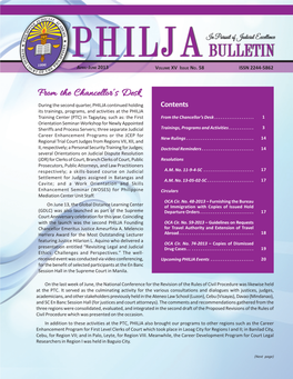Bulletin 58 April-June 2013 REV.Pmd
