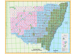 New South Wales Topographic Map Catalogue