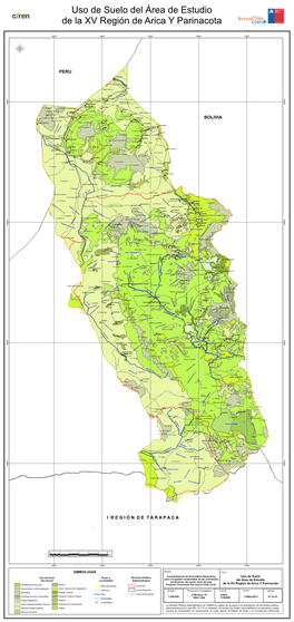 Uso De Suelo Del Área De Estudio De La XV Región De Arica Y Parinacota