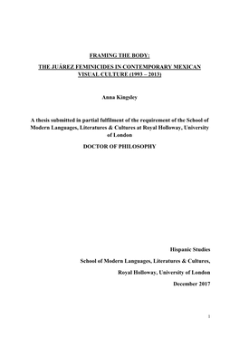 Anna Kingsley Phd Thesis