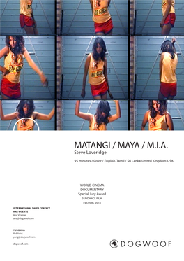 MATANGI / MAYA / M.I.A. Steve Loveridge