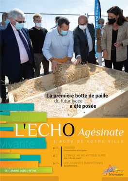 Echo Septembre 2020-N°196-Web