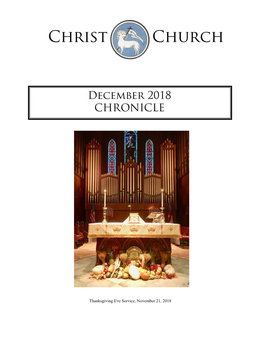 December Chronicle 2018