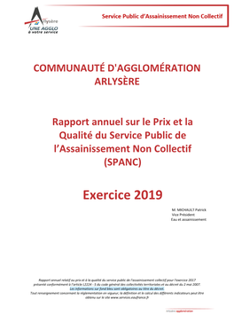 Exercice 2019