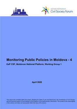 Monitoring Public Policies in Moldova - 4