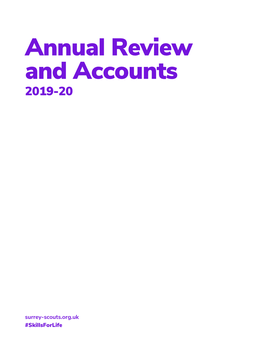 Surrey County Annual Report 2019-20