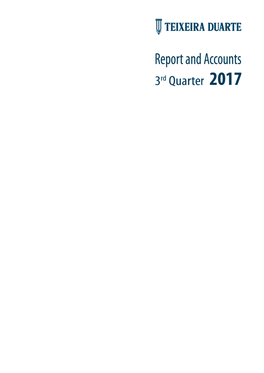 TABLE of CONTENTS Interim Report - 3Rd Quarter of 2017