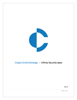 Crypto Circle Exchange - Infinity Security Apex