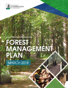 Forest Management Plan March 2018