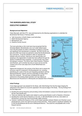 Borderlands Rail Study Executive Summary