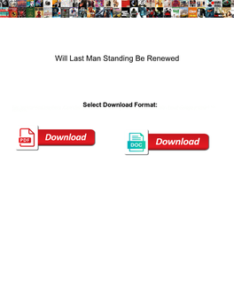 Will Last Man Standing Be Renewed