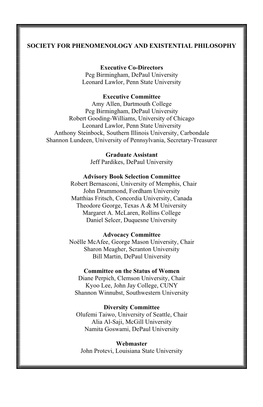 SPEP Conference Program 2008