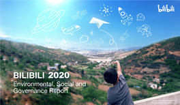 BILIBILI 2020 Environmental, Social and Governance Report