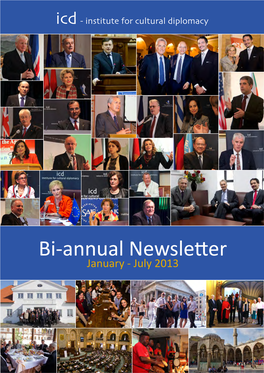 January - July 2013 Icd Bi-Annual Newsletter January-July 2013 Icd Bi-Annual Newsletter January-July 2013