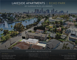 Lakeside Apartments | Echo Park 831 Glendale Blvd, Los Angeles