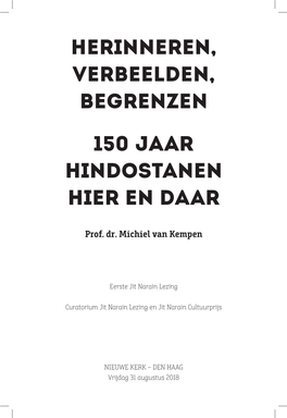 Integrale Tekst Jit Narain Lezing 2018