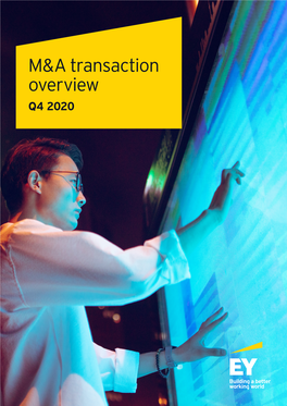 M and a Transaction Overview Q4 2020 (Pdf)