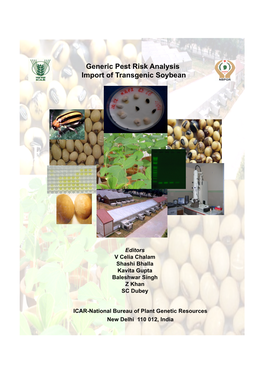 Generic Pest Risk Analysis Import of Transgenic Soybean