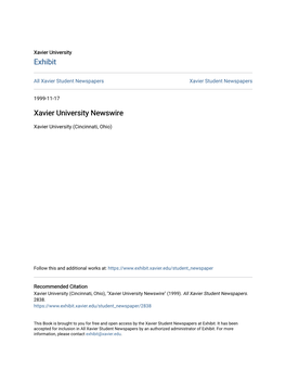 Xavier University Newswire