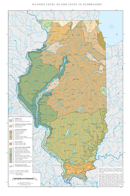 Illinois Level Iii and Level Iv Ecoregions