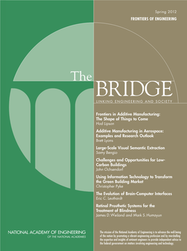 The BRIDGE LINKING ENGINEERING and SOCIETY