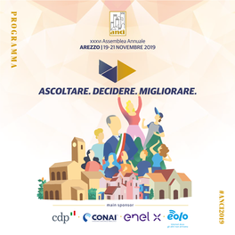 Ascoltare. Decidere. Migliorare. # Anci2019