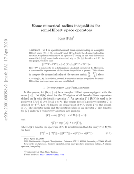 Some Numerical Radius Inequalities for Semi-Hilbert Space Operators 3