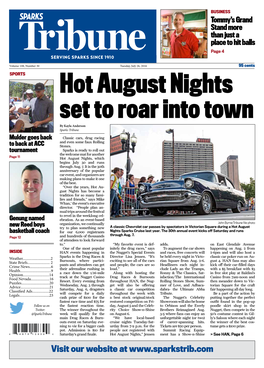 Sparks Tribune Mulder Goes Back Classic Cars, Drag Racing and Even Some Faux Rolling to Back at ACC Stones