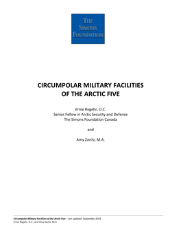 Circumpolar Military Facilities of the Arctic Five